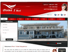 Tablet Screenshot of point1motel.com